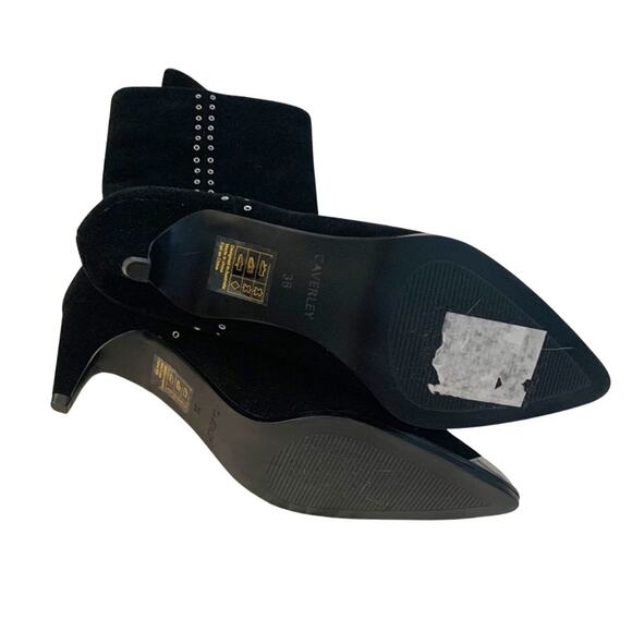 Caverly Collie Mid Calf Boot 6 Black NEW - Picture 7 of 9